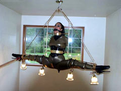 My wife at home